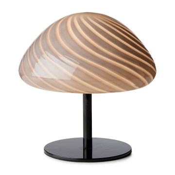 Halo Design 747009 - Stolna lampa CANDY MINI MUSH 1xG9/25W/230V Ø 17 cm siva