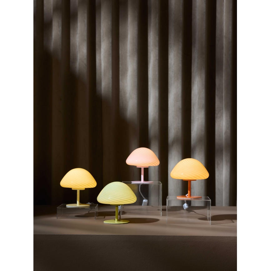 Halo Design 747047 - Stolna lampa CANDY MINI MUSH 1xG9/25W/230V promjer 17 cm ružičasta