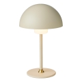 Halo Design 747597 - LED punjiva stolna lampa s mogućnošću prigušivanja MOON LIGHT LED/2,7W/2600 mAh kremasta