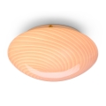 Halo Design 748709 - Stropna svjetiljka CANDY 1xE27/40W/230V Ø 30 cm ružičasta