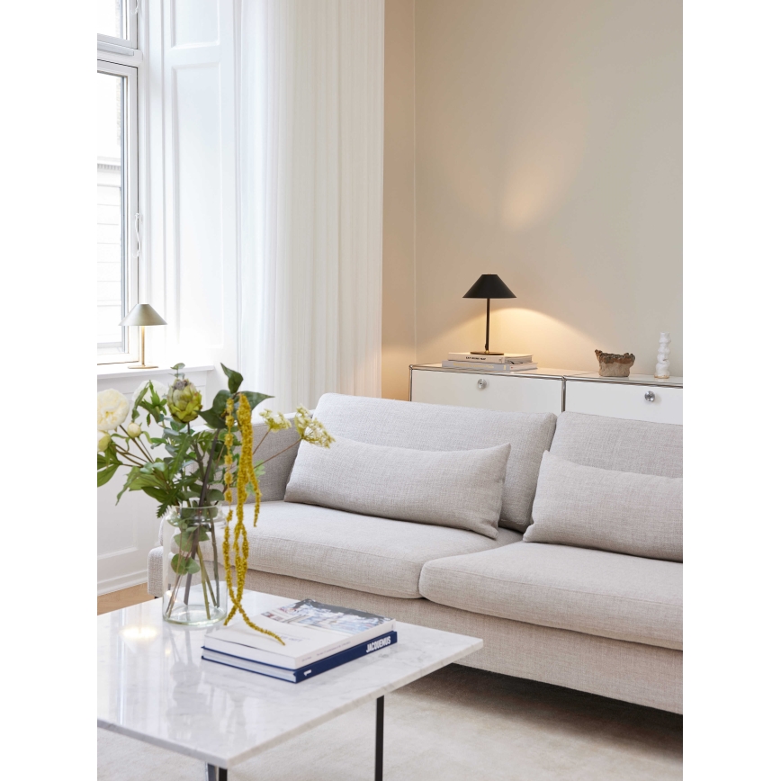 Halo Design 800803 - LED prigušivačka vanjska punjiva stolna lampa HYGGE LED/3W/4000 mAh IP54 crna