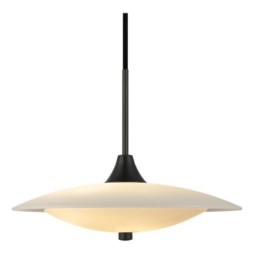 Halo Design 991300 - Viseći luster BARONI na sajli, 2xG9/18W/230V, promjer 40 cm, bijeli/crni