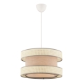 HALO viseća lampa 1xE27/60W/230V bež/krema