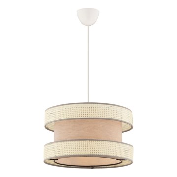 HALO viseća lampa 1xE27/60W/230V bež/krema