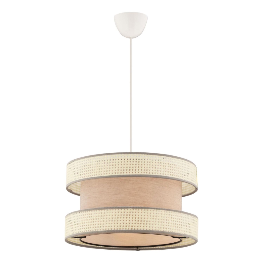 HALO viseća lampa 1xE27/60W/230V bež/krema
