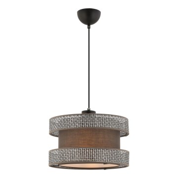Halo viseći luster 1xE27/60W/230V smeđa/ siva
