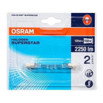 Halogena žarulja HALOLINE R7s/120W/230V 2900K - Osram 75 mm
