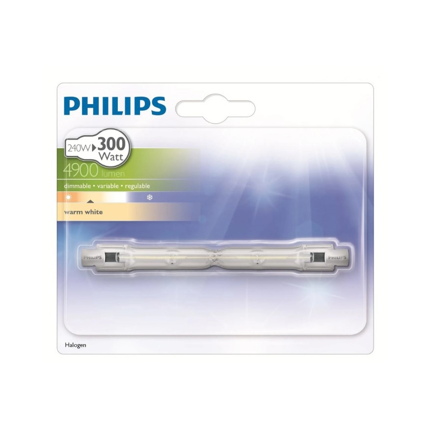 Halogena žarulja PHILIPS R7s/240W/230V - ECO HALO 118 mm