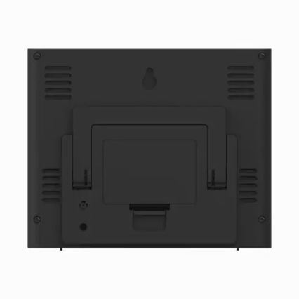 Hama - Meteorološka stanica s dodirnim LCD zaslonom i budilicom 3xAAA crna