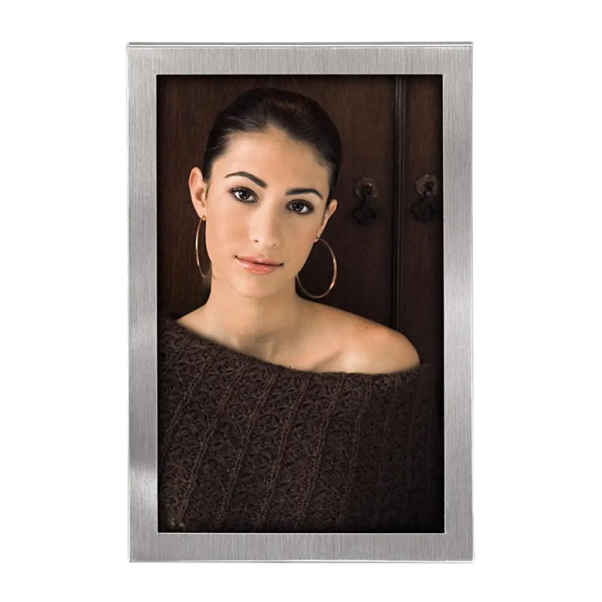 Hama - Okvir za fotografije 10x15 cm mat krom
