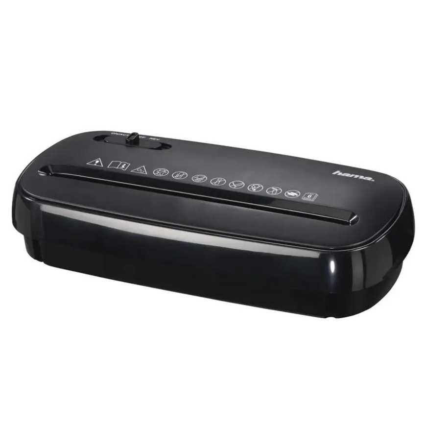 Hama - Rezač papira A4, kapacitet 8 l, 230V, crna