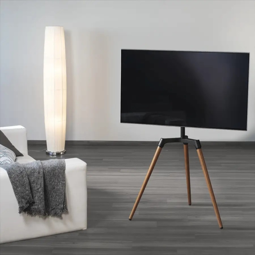 Hama - Stalak za TV 32-65 crni/orah drvo