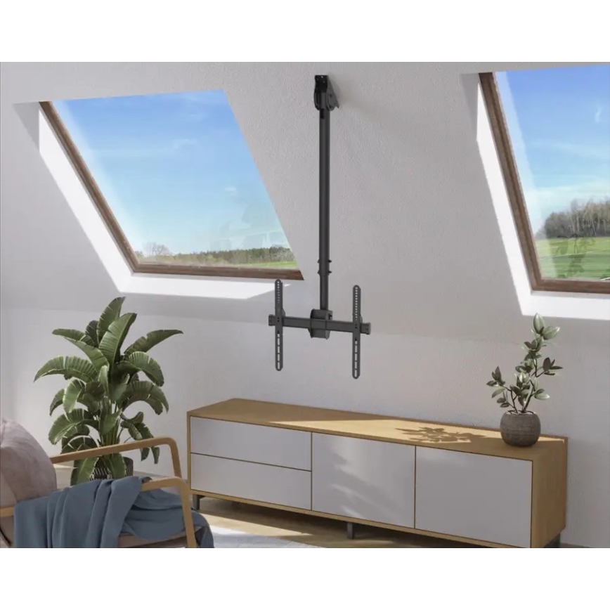 Hama - Stropni nosač za TV okretni 32-65 crna