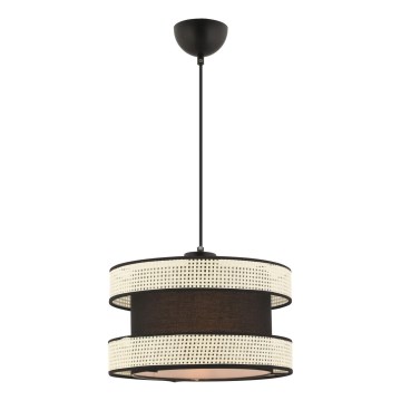 HANG luster HALO 1xE27/60W/230V crna/krema