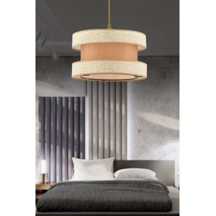 HANGING LAMP HALO 1xE27/60W/230V bež/krema