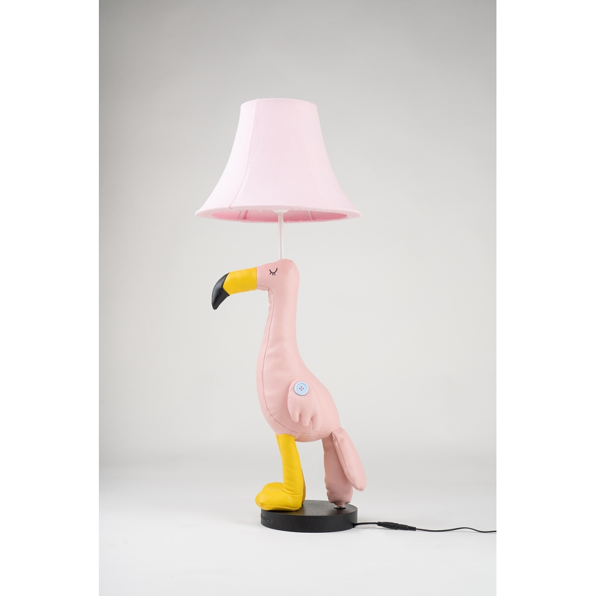 Happy Lamps - LED Dječja podna lampa MINGO LED/5,4W/230V flamingo