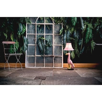 Happy Lamps - LED Dječja podna lampa MINGO LED/5,4W/230V flamingo