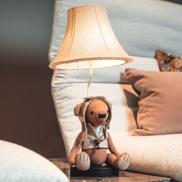 Happy Lamps - LED Dječja stolna lampa CHARLES LED/5,4W/230V medvjed