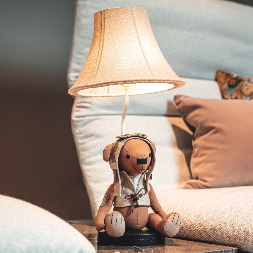 Happy Lamps - LED Dječja stolna lampa CHARLES LED/5,4W/230V medvjed