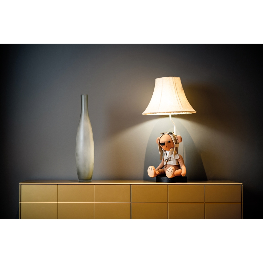 Happy Lamps - LED Dječja stolna lampa CHARLES LED/5,4W/230V medvjed