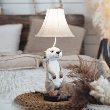 Happy Lamps - LED Dječja stolna lampa EDDIE LED/5,4W/230V merkat