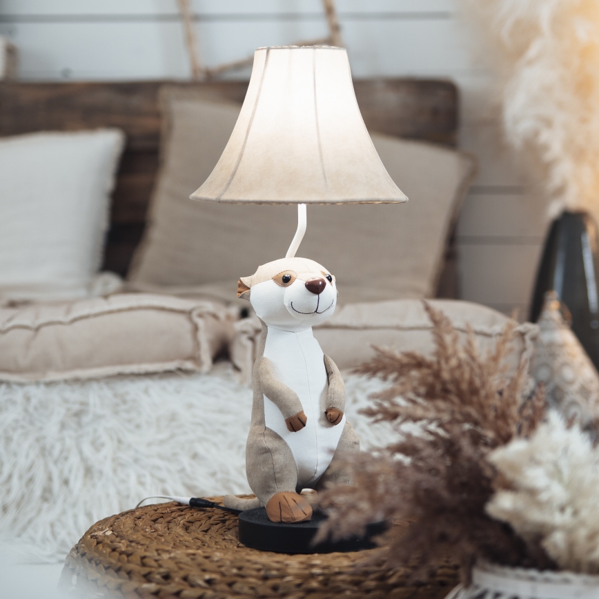 Happy Lamps - LED Dječja stolna lampa EDDIE LED/5,4W/230V merkat