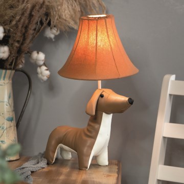 Happy Lamps - LED Dječja stolna lampa WALDI LED/5,4W/230V jazavčar