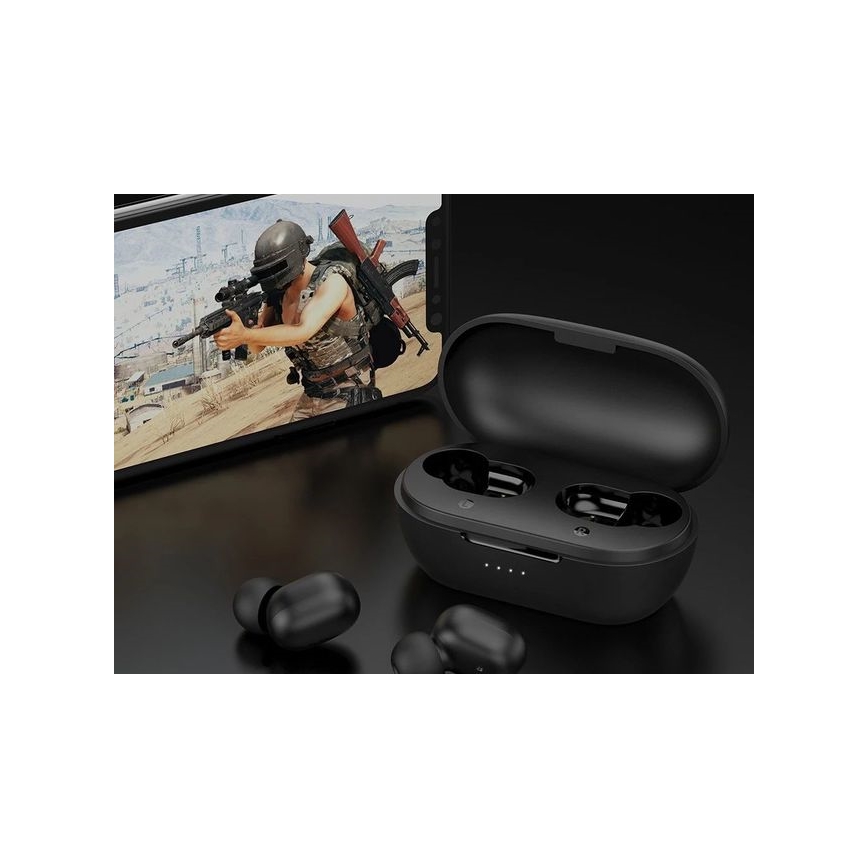 Haylou - Vodootporne bežične slušalice GT1 Pro Bluetooth crna