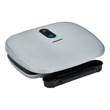 Heinner HEG-F1000SL - Kontaktni gril 1000W/230V matni krom/crna