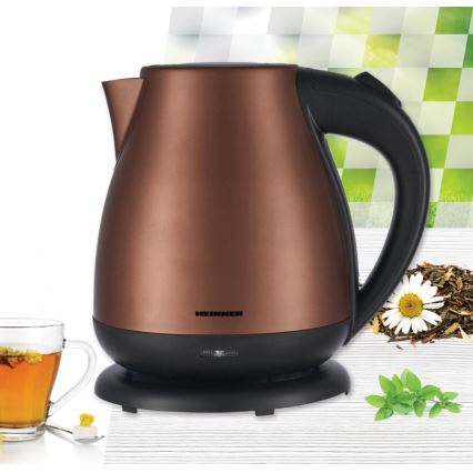 Heinner HEK-17IXC - Električno kuhalo za vodu 1,7 l 2200W/230V bakreno