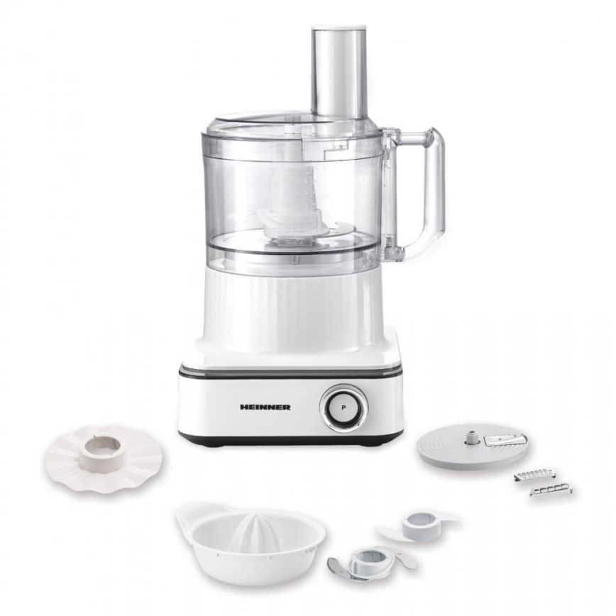 Heinner HFP-K1000WP - Kuhinjski robot 1000 W/230 V bijela