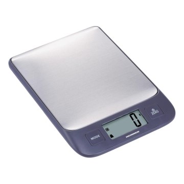 Heinner HKS-5IXBK - Digitalna kuhinjska vaga 2xAAA siva/matni krom