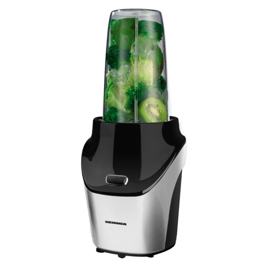 Heinner HSB-T1000SS - Nutri mikser za smoothie 1000W/230V matni krom/crna