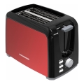 Heinner HTP-700BKRD - Toster s dva otvora 700W/230V crvena/matni krom