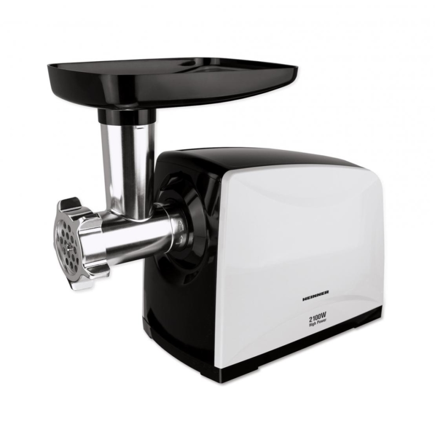 Heinner MG-2100BKWH - Mlin za meso 2100W/230V crna/bijela
