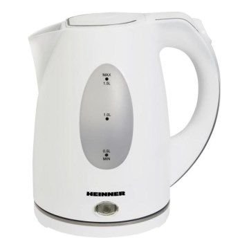 Heinner PF-47 - Električno kuhalo za vodu 1,5 l 2200W/230V bijelo