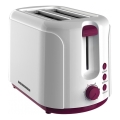 Heinner TP-750BG - Toster s dva otvora 750W/230V bijela/ljubičasta