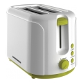 Heinner TP-750GR - Toster za 2 kriške 750W/230V bijela/zelena