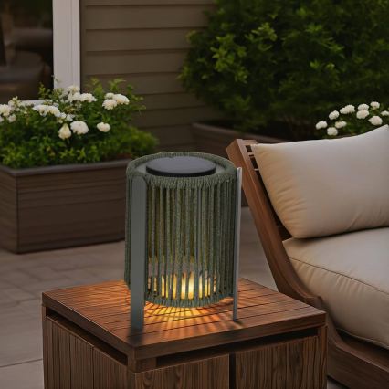Hesperide - LED solarna lampa LINY LED/3,7V 2600 mAh IP54 zelena