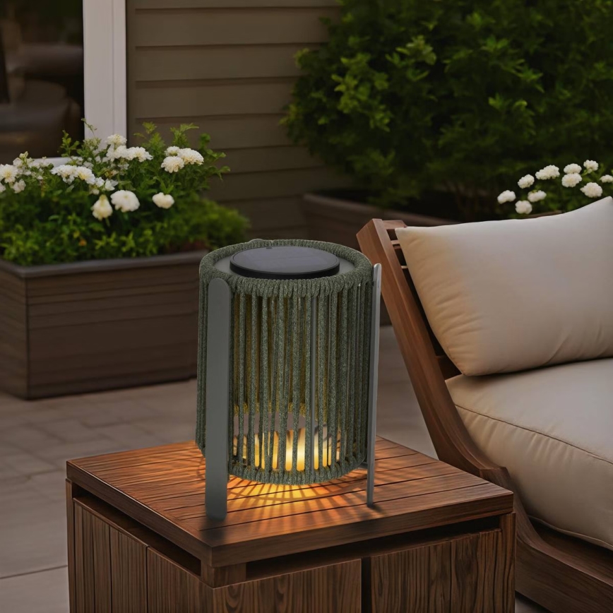 Hesperide - LED solarna lampa LINY LED/3,7V 2600 mAh IP54 zelena