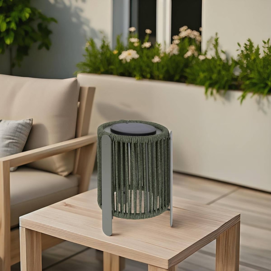 Hesperide - LED solarna lampa LINY LED/3,7V 2600 mAh IP54 zelena