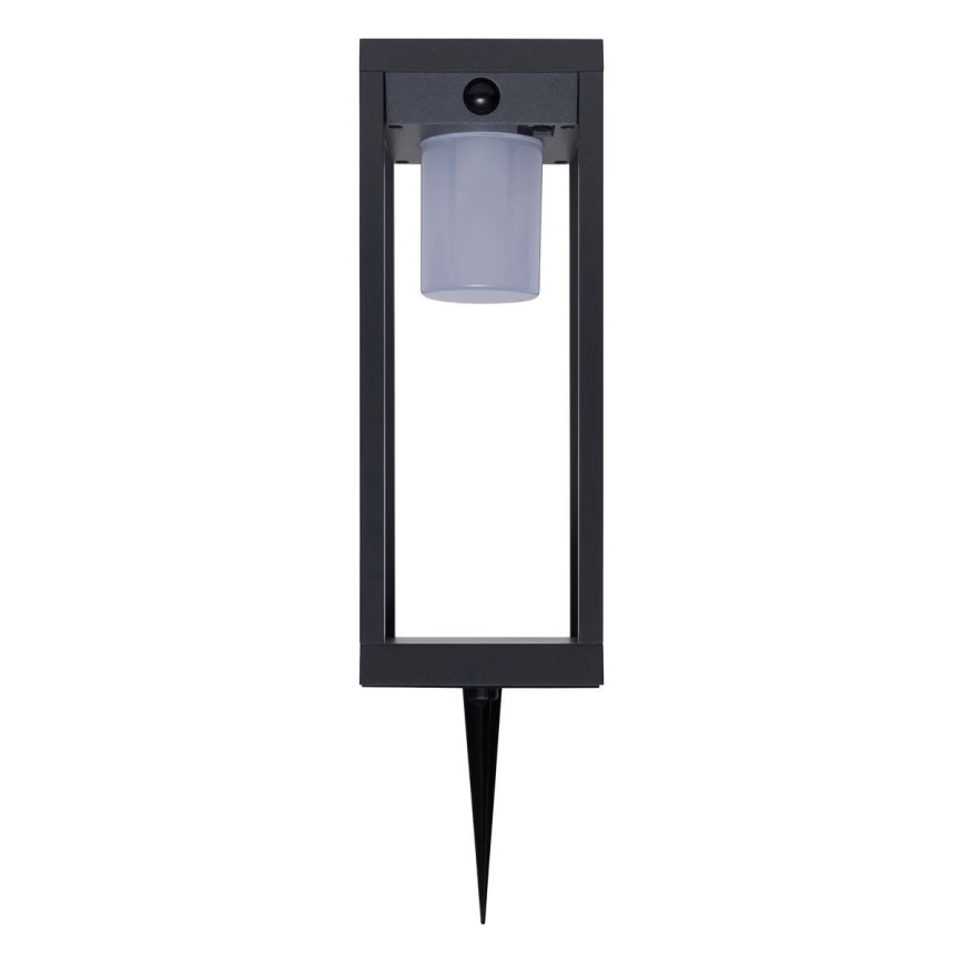 Hesperide - LED solarna svjetiljka s senzorom pokreta i sumraka PIKY LED/3,7V 2600 mAh 40 cm IP65 antracit