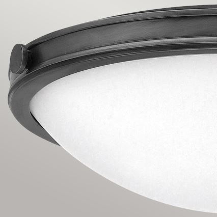 Hinkley - Stropna svjetiljka COLLIER 3xE27/40W/230V promjer 48,3 cm crna