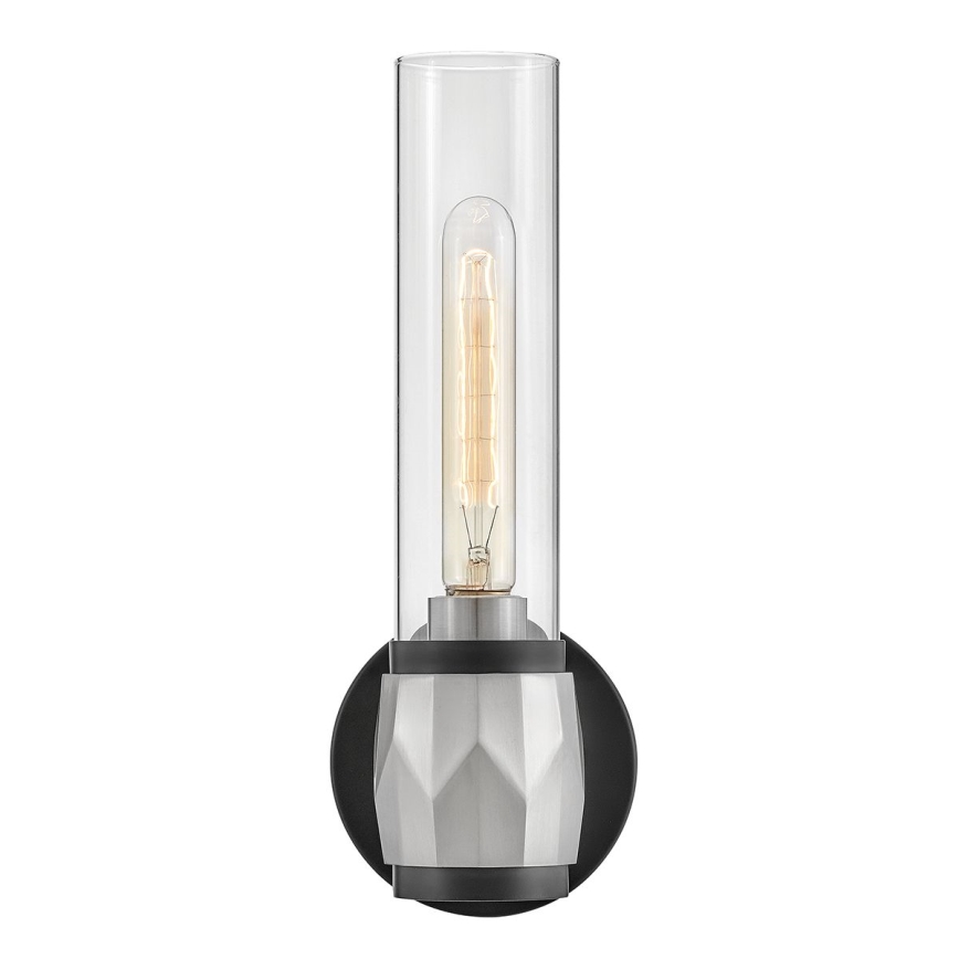 Hinkley - Kupaonska zidna svjetiljka ELLISON 1xE27/40W/230V IP44 crna