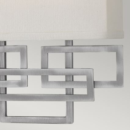 Hinkley - Zidna svjetiljka LANZA 2xE14/60W/230V mat krom