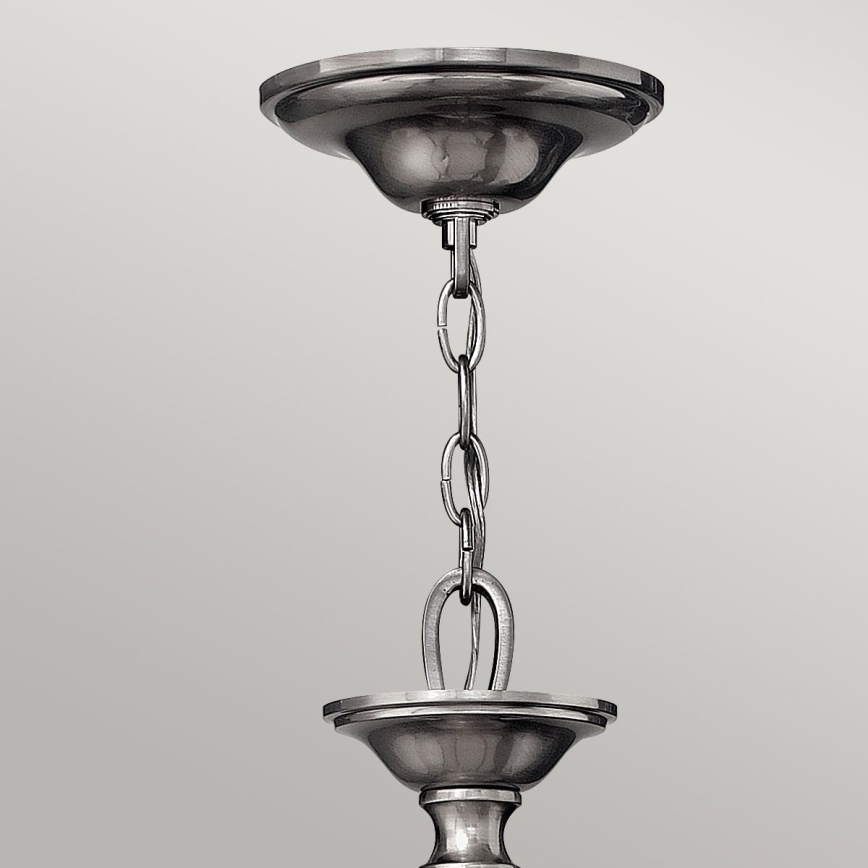 Hinkley - Luster na lancu SUSSEX 5xE14/40W/230V matni krom