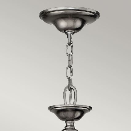 Hinkley - Luster na lancu SUSSEX 9xE14/40W/230V matirani krom