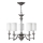 Hinkley - Luster na lancu SUSSEX 5xE14/40W/230V matni krom