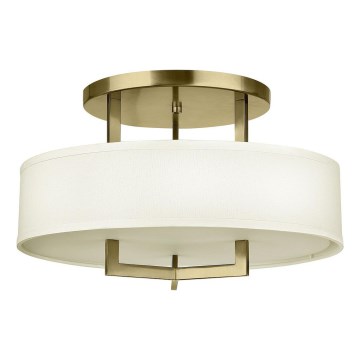 Hinkley - Stropna svjetiljka HAMPTON 3x E27/60W/230V Ø 50,8 cm zlatna