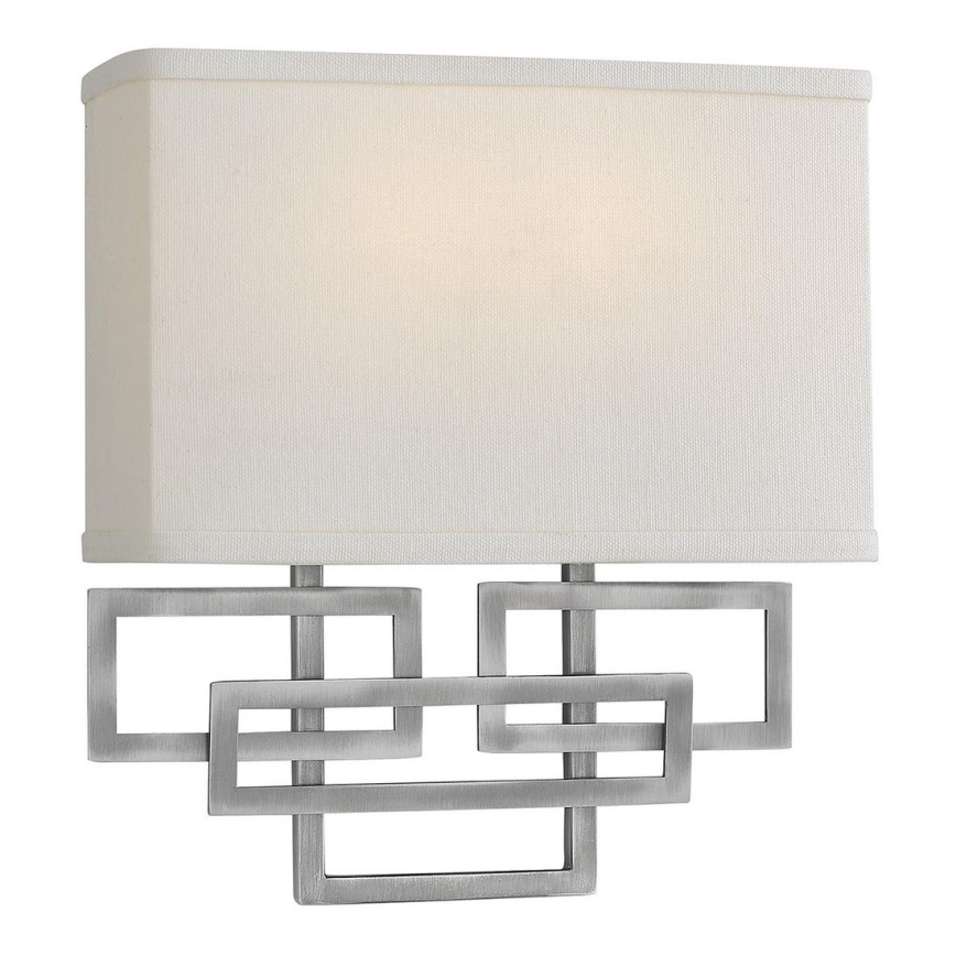 Hinkley - Zidna svjetiljka LANZA 2xE14/60W/230V mat krom